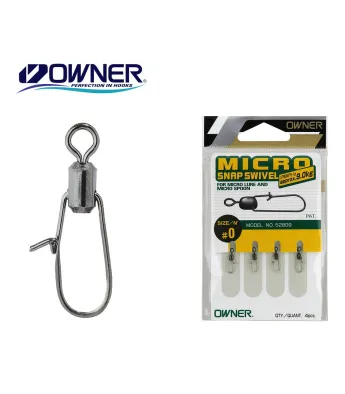 owner micro snap swivel OWNER MICRO SNAP SWIVEL - immagine 1