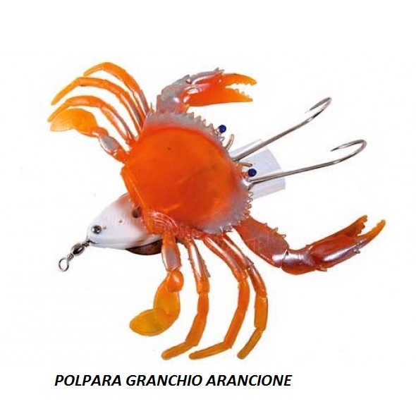 polpara carson arancione POLPARA BIAMO PIOMBATA CON GRANCHIO - immagine 1