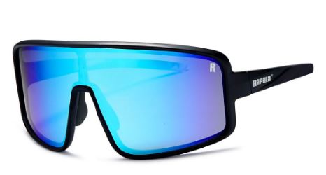 sunfish blue mirror 1 OCCHIALI RAPALA SUNFISH BLACK LENTI BLUE MIRROR - immagine 1