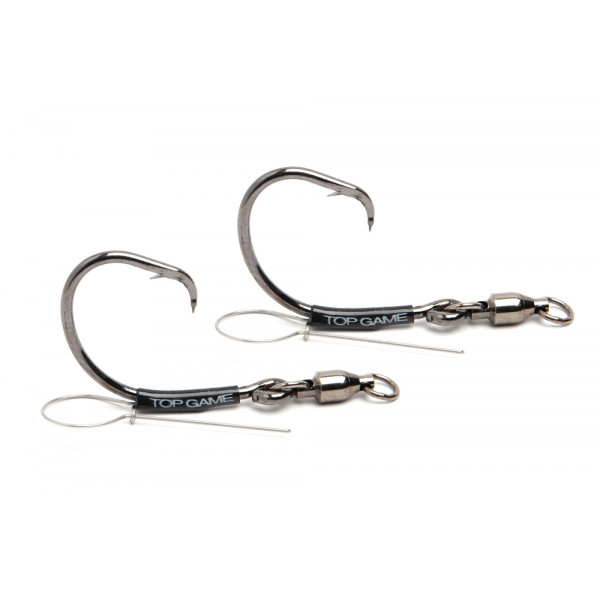 superstar-circle-big-bait-swivel TOP GAME SUPERSTAR CIRCLE BIG BAIT SWIVEL AMI 6/0 CF 2PZ - immagine 1