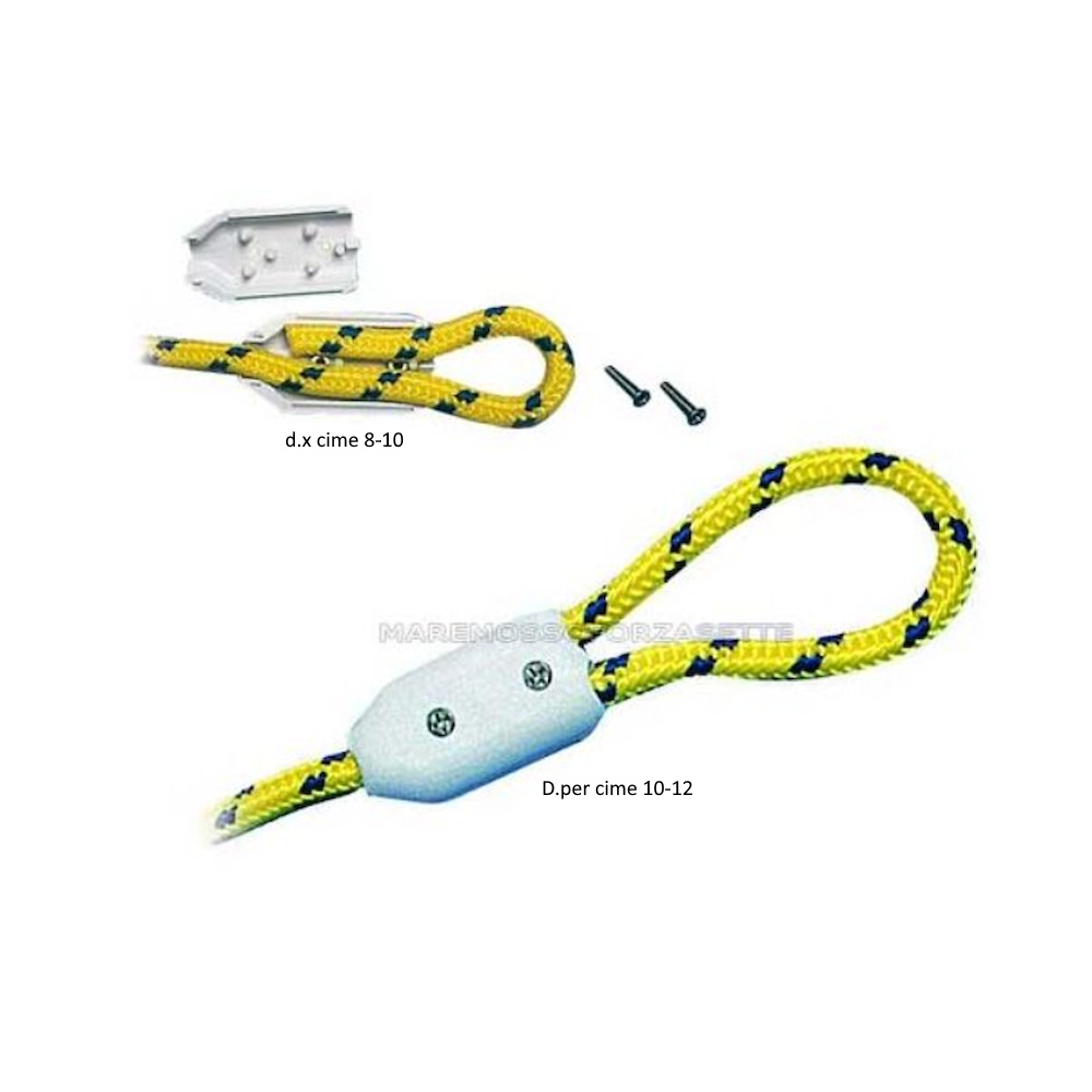 rope clamp CLAMPS FOR ROPE SPLICING cf.2pz - immagine 1